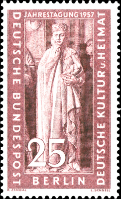Briefmarken Berlin 1957 Mi.Nr. 173, Kulturrat. Postfrisch