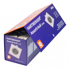 HARTBERGER Assorti-boX EURO, Münzrähmchen selbstklebend, sortiert