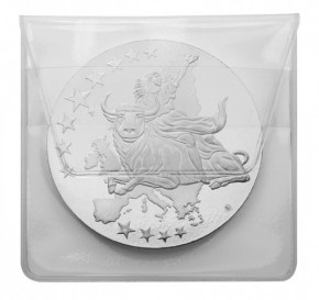 Lindner Münz-Hüllen 64 x 64 mm aus glasklarer PVC-Folie. 25, 50, 100, 500 Stk. zur Auswahl