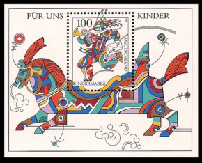 Lindner Klemmtaschen für Block7 Olympiade München 72/Block35 Für uns Kinder, schwarz, 10 Stück, 111 x 66 mm