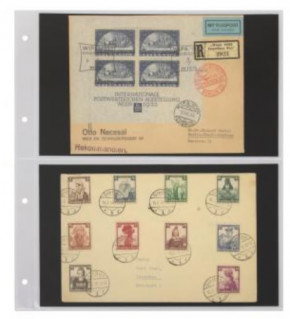 KOBRA Ersatzblatt mit 2 Taschen zu Ringalben im Großformat